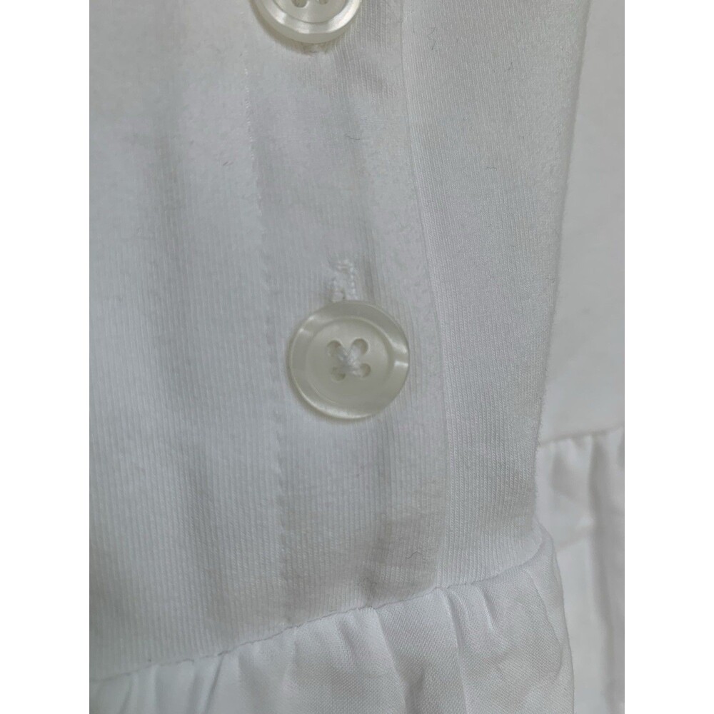 NWT Ingrid & Isabel Maternity Cotton Eyelet Midi Dress White - Size XS, Medium - Picture 11 of 11